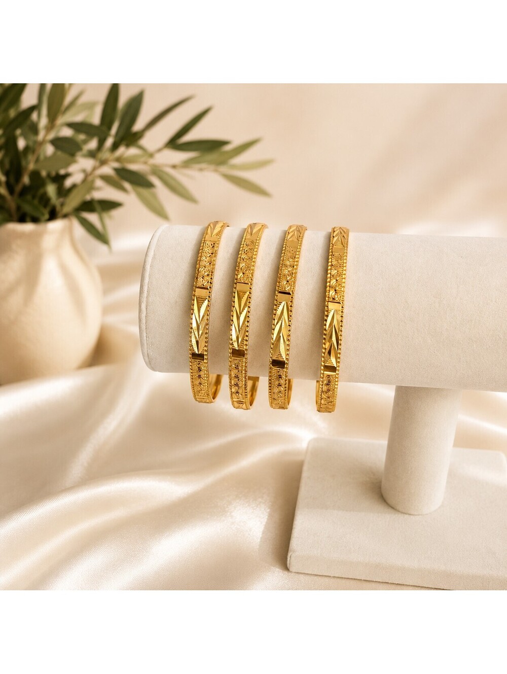 Gold Plated Bangles